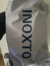 鹰图（OUTDOOR INOXTO）越野跑步双肩背包超轻户外徒步露营水袋包防水骑行运动双肩背包5L 浅灰配桔 5升背包+口哨 实拍图