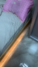 宜奥家居床 北欧实木双人床1.5米单人床现代简约大床实木主次卧室家 单床（原木色） 1.5*2.0米(框架款) 实拍图