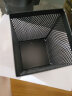 晨光(M&G)文具金属时尚网格方形笔筒 学生办公用品 桌面收纳盒 黑色单个装ABT98401 实拍图