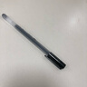爱好（AIHAO）全针管大容量中性笔签字笔学生考试办公用品专用笔黑色巨能写水性笔红色速干笔 8761黑磨砂杆0.5全针管24支 实拍图