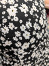 欧莎（OSA）黑色方领短袖连衣裙一眼惊艳微胖女夏新款中长款赫本风泡泡袖裙子 黑色A L 实拍图