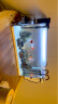 森森 超白玻璃小鱼缸HRK-600套缸款(长60cm)热弯玻璃+过滤器+水草灯 小型水族箱金鱼缸水草缸客厅造景鱼缸 实拍图