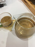 瓷牌茗茶具（cipaiming teaset） 电陶炉煮茶器煮茶壶茶炉家用小型电茶炉加厚耐热玻璃茶壶 壶+简约白炉6彩+公杯罐道架+托盘 实拍图
