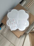灵翔之光卧室灯吸顶灯无极遥控led灯具温馨简约现代薄家用房间灯2025新款 薄四叶草 直径50cm  36w三色 实拍图