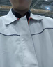 原厂比亚迪秋冬季外套男女管理员工衣米白色防静电BYD夹克工作服 米白色 女M 实拍图