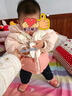 嘟嘟家童装宝宝羽绒服冬季保暖儿童外套冬款男童棉服女童棉袄 皮粉色 90 实拍图