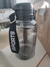 颂可吨桶Tritan饮用水杯大容量运动水壶耐高温杯子健身军训水杯 清仓特价*【Tritan材质】黑色1000ml 实拍图