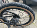 正新轮胎自行车轮胎 20 X1.95 C1820D 喷射机 棕肤边全地形轻量化山地外胎 实拍图