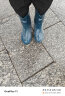 回力雨鞋女式透气雨靴韩版防滑水鞋套鞋防水中筒水靴时尚胶鞋女鞋子女 卡其HL523 40 实拍图