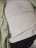 真维斯（JEANSWEST）T恤女夏季薄款圆领打底衫内搭短袖纯棉白色纯色上衣百搭白色XL 实拍图