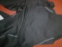 范迪慕 运动套装男健身服高弹训练透气速干紧身跑步T恤外套 黑色 M  实拍图