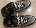 耐克NIKE休闲鞋男经典气垫AIR MAX TW运动鞋DQ3984-001黑灰43 实拍图
