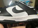 耐克（NIKE）Dunk Low GS男女新款低帮防滑轻便耐磨复古休闲运动板鞋 CW1590-100 【黑白熊猫dunk】 37.5 实拍图
