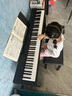 雅马哈（YAMAHA）电钢琴P225B/WH儿童成人初学88键重锤智能蓝牙便携式钢琴P125升级 新品P225B主机+原装木架+单踏板+官方标配 实拍图