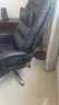 黑白调老板椅可躺人体工学椅家用办公椅电脑椅总裁椅久坐舒适R3 Pro玄黑 实拍图