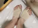 SORBOTHANE日本进口大拇指外翻矫正器可穿鞋男女脚趾矫正器脚骨突出分趾器 超薄型-左右各一只 L（41-44码） 实拍图