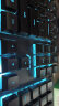 AOC 真机械手感键盘鼠标套装静音有线游戏背光发光台式电脑外设笔记本办公lol吃鸡网吧电竞薄膜键鼠 KB121黑色(蓝光版) 实拍图