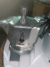 比乐蒂（Bialetti） 摩卡壶 经典手冲咖啡壶家用意式浓缩咖啡机露营滴滤萃取八角壶 2杯份+4.0电陶炉(雅致银) 80ml 实拍图