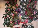 芊哆轩假花藤条仿真玫瑰花藤蔓塑料花壁挂空调管道阳台婚礼电缆藤椅装饰 69头小玫瑰粉色 实拍图