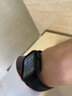 MSSM 适用苹果手表保护壳Apple iwatch s9/8/SE边框硬壳防摔防刮半包保护壳S6/5/4/SE·40mm 黑色+透明 实拍图