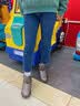回力雪地靴女靴子女士加绒加厚皮面高帮棉鞋女2026新款夏季保暖一脚蹬 金色|升级保障120天 37 实拍图