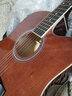 雅萨特奥（YASATEAO)单板民谣41寸吉他初学者木吉他学生新手入门练习亮光吉他六弦乐器 41寸【镶边】复古+大礼包 实拍图