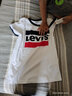 Levi's李维斯夏季男童短袖T恤时尚百搭童装经典三色标纯棉半袖上衣 奶白 140 /68 【建议身高128-140cm】 实拍图