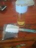 繁简茶水分离杯男女双层玻璃杯迷你网红水杯子便携旅行创意泡茶杯 梦幻蓝300ML带杯套杯刷 实拍图