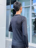 准者健身长短裤男式高弹速干运动套装跑步骑行压缩健身衣服打底紧身裤 Z121210603纯正黑 【无袖背心】 L (175) 实拍图