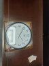 康巴丝（Compas）挂钟时尚卧室客厅办公时钟日历挂表简约创意石英钟表 3158黑色直径35cm 实拍图