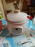 LOTOR徕多电炖锅 电炖盅电砂锅 煮粥神器隔水炖锅陶瓷 煮粥锅煲汤锅 1.5L 卡其色标准款 实拍图