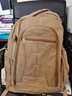 FULINCHENG大容量70升加厚帆布双肩包地质包背包时尚旅行包旅游登山包袋 卡其大号 实拍图