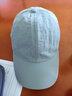 靓魅姿帽子男夏天薄鸭舌帽户外遮阳帽防晒钓鱼棒球帽男士休闲速干帽男 速干浅灰 可调节 实拍图