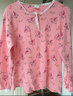 芊之雅（QIANZHIYA）秋天居家服睡衣女纯棉长袖夏套装秋冬甜美可爱全棉家居服春秋薄款 QZC-9099#氧化红 M （参考80-95斤） 实拍图