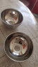 京东京造304不锈钢碗 汤碗 双层隔热餐具面碗12cm 6只装 晒单实拍图