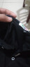卡帝乐鳄鱼（CARTELO）短袖T恤男2022夏季韩版青年商务休闲衫翻领上衣服休闲男士polo 黑色 2XL 实拍图