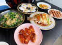 伯善瓷（BOSUNG）西餐盘 欧式骨瓷轻奢描金边牛排盘宴会样板间摆盘餐具套装 4.5英寸高足饭碗 实拍图