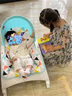 费雪（Fisher-Price）婴儿多功能轻便摇椅 新生儿哄睡安抚摇床满月礼物 热带雨林多功能轻便摇椅DMR87 实拍图