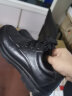 奥康官方男鞋   新品商务休闲日常皮鞋舒适平底系带简约时尚男士单鞋 黑色 38 实拍图