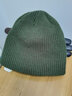 毛线帽秋冬季男女新套头帽韩版潮薄款不加绒针织帽保暖帽情侣帽子 小直边墨绿色（不加绒） 弹力均码 实拍图