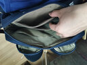 Troop单肩包男欧美帆布书包休闲单肩背包男士斜肩包男斜挎包潮包斜跨包 蓝色胸包TCC018 实拍图