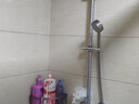 起点如日（QIDIANRURI）免打孔花洒支架底座可调节升降杆挂座淋浴器套装配件沐浴喷头固定 【升级款】花洒杆中叉 实拍图