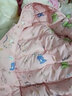 婧麒（JOYNCLEON）儿童棉服男女童装宝宝秋冬季婴儿衣服棉服加厚外出棉袄加绒外套 粉色恐龙 120cm 实拍图