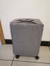 七匹狼行李箱小型20英寸登机箱品牌拉杆箱铝框结实万向轮密码旅行箱商务 深灰 20寸（标准登机箱） 晒单实拍图