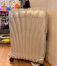 新秀丽（Samsonite）经典贝壳拉杆箱行李箱男女超轻盈旅行箱Lite 白色 CS2 25英寸托运箱 实拍图