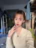 中国黄金（CHINA GOLD）黄金项链女妈妈款足金镶和田碧玉平安扣吊坠纪念日生日礼物送老婆 好运莲莲莲花平安扣吊坠赠银链 实拍图