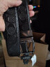 蔻驰（COACH）男士宽版腰带黑色C纹浮雕F55157 BLK【品牌授权直供】 实拍图