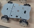 WHEELTEC R3系列智能小车底盘R3S工业设计外壳麦克纳姆轮阿克曼无人车STM32  R3系列麦轮车底盘（带悬挂） GMR款 12V电压 30减速比 实拍图