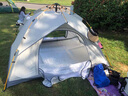 天丂 全自动帐篷 户外露营防水速开帐篷2-3人野外便携式帐篷野营装备 【升级双层款 米白色】 实拍图