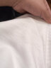 杰克·琼斯（JACK&JONES）春季男装潮流撞色胶印棉布上衣运动卫衣长袖打底衫多色基础款男士 A06白色 175/96A/M 实拍图